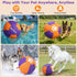 18" 60S Pet Deluxe Herding Ball for Large Dogs - Durable Interactive Herding Toy with Fast Pump in & Carry Handles