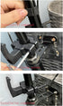Ziyuan 0.73in-2.11in Universal Hanger Hook for Electric Scooter,Electric Scooter Accessories,Adjustable Hook
