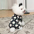 CuteBone Daisy Dog Pajamas, Soft Puppy Pjs for Small Dogs P221XS