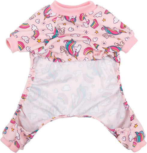 CuteBone Small Dogs Outfit - Soft Puppy Onesies Pjs Dog Pajamas Pet Coat for All Seasons P67S