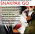 EzyDog SnakPak Go Wearable Dog Treat Bag, Perfect for Running or Walking, Training Pouch with Bag Storage