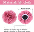 WILLBOND 8 Pieces Dog Flowers Collar Pet Charms - 8 cm Cat Pet Bow Tie for Puppy Dog Grooming Accessories