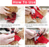 Red Cat & Dog Vest Harness - All Weather Mesh, Reflective Strap, Adjustable Step-in Harness for Small Pets, Red, S