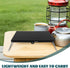 MAGICLULU Small Foldable Camping Table Aluminum Portable Folding Outdoor Picnic Side Table Lightweight Mini Metal Desk