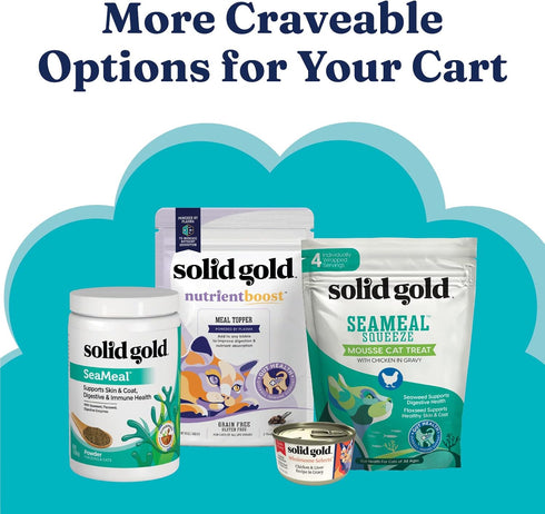 Solid Gold Indoor Cat Food - Real Lamb, Brown Rice & Pearled Barley for Healthy Digestion & Immune Support