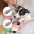 Casfuy Dog Nail Grinder with LED Light, Upgraded 2-Speed Electric Trimmer for Small Medium Large Dogs, Dark Blue