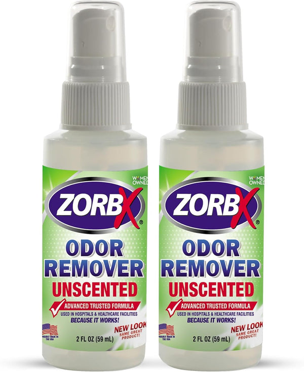 ZORBX Unscented Odor Eliminator, Advanced Formula Fast-Acting Odor Remover Spray for Dog, Cat, House