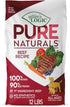 Natures Logic Pure Naturals 100% Natural Beef Recipe Synthetic-Free Dry Dog Food,