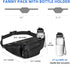 NOOLA Fanny Pack Waist Bag for Men Women, Lightweight with Water Bottle Holder, Adjustable for Outdoor Activities