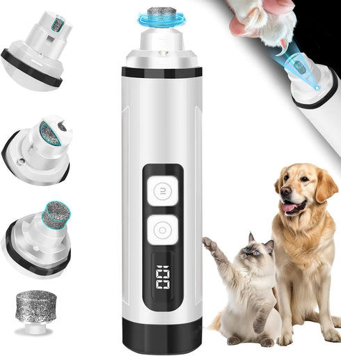 Generic Silent Groom Pro Nail Grinder 2026 Upgraded Electric Pet Nail Grinder with