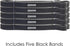 Pull-Up Assistance Bands - Thick Long Loop Resistance Bands 10-120 lbs for Men & Women, Ideal for Home & Gym Workouts