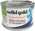 Solid Gold Wet Cat Food Pate for Adult & Senior Cats - Real Chicken & Coconut Oil, High Protein Grain Free, 6oz (16