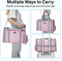 15 lbs, Cozy Expandable Cat Carrier, Airline Approved Soft Sided Pet Carrier for Cats & Small Dogs Up to with Locking