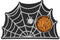 Pet Mats for Food and Water - Anti-Slip Waterproof Feeding Mat for Pet Food Water Bowl, 23.6"x15.7" Spider Web Design