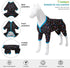 LovinPet Full Body Suit for Large Dog - Lightweight Stretchy Fabric, Jungle Friends Grey Print, Dog Jumpsuit, Uv Protection Shirt, Easy to Wear Large Dog Pjs,Medium