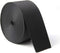 JIAKAI 2 Inch Wide 10 Yards Nylon Heavy Duty Webbing Strap, Black for Bags & Outdoor Climbing