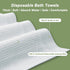 10 Pack 55" 27.5" Swimming Disposable Bath Towels, x Ultra Soft, Quick Dry Disposable Body Towel, Portable Travel Towel
