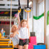 220lb(NO EXQ Home Kids Gymnastic Rings Pull up Rings for Chlidren Exercise,Indoor Gym Ring,Kids Gymnastics Rings
