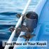 Multifunctional T-Design Doubleheader Kayak Paddle Holder - Space-Saving Accessories for Fishing
