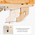 SMARTBEAN Hammock Cat Scratch Window Perch, Sturdy Cats for Window, Scratching Posts for Indoor Cats. Easy to Adjust