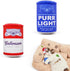 Potaroma Beer-Simulation Cat Toys 2Pcs Catnip Crinkly Sound Toy, Durable Kitten Bite