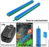 4 Pieces Air Stone Bar Bubble Diffuser Set - 8 Inch Fish Tank Air Bubble with Suction Cups for Aquarium