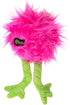 goDog PlayClean Germs Squeaky Plush Dog Toy - Lime, Small, with Odor-Eliminating Essential Oils