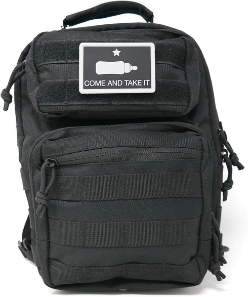 Funny Tactical Patch - Come and Take It Baby Bottle Design for Diaper Bags