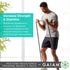 Gaiam Restore Resistance Training Workout Pull Up Bands - 3 Pack, Extra-Strong Durable Exercise Loop Cords