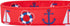 Blueberry Pet 4 Patterns Cardinal Red Nautical Sailboat Designer Adjustable Tie Dog Collar, Small, Neck 12"-16"