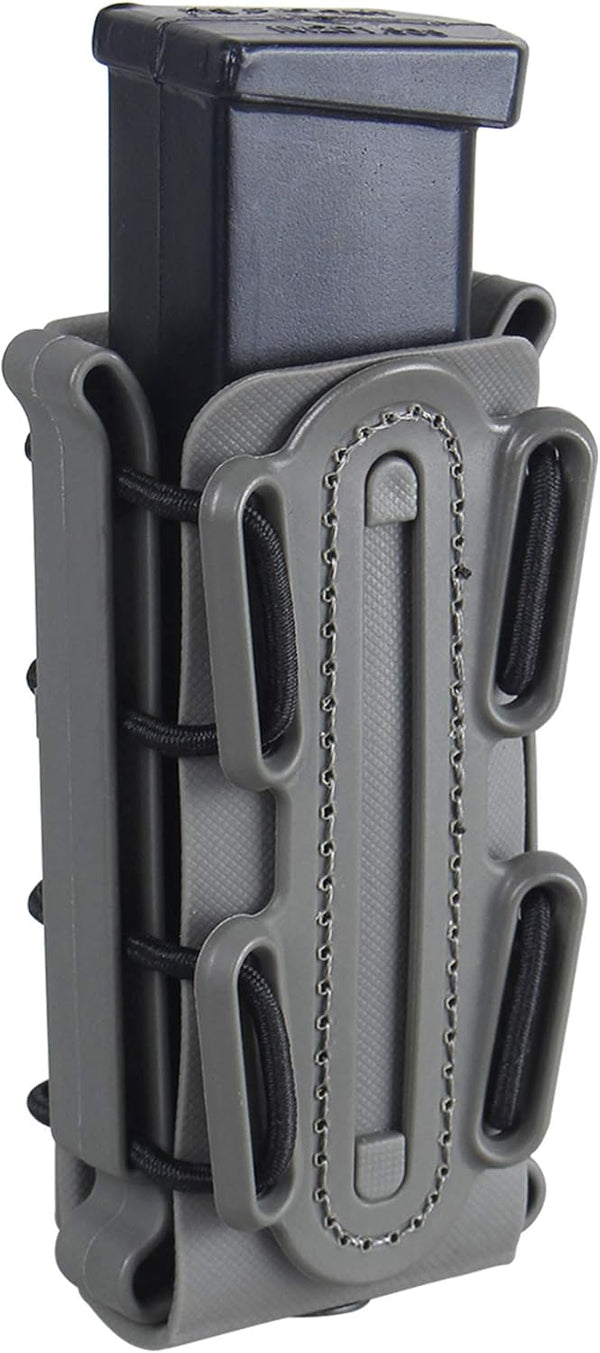IDOGEAR 9mm Mag Pouches, Soft Shell Tactical Magazine Pouch for Belt