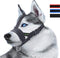 Head Strap Dog Muzzle Prevent from Taking Off by Paws for Small, Medium, and Large Dogs (XL/Black)