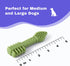 3 15 Count Pack PETPHABET Dental Chews for Dogs, Flavor Dog Dental Treats Fresh Mint Chicken & Beef Flavor for Medium
