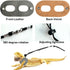 Backpack Set,Lizard Backpack Backpack, Bearded Dragon Travel with Harness and Leash Travel Carrier,Space Capsule Clear