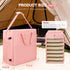24" 24" Foam Mat Storage Bag for Interlocking EVA Foam Mats, Portable Carrying Case for Trade Show Foam Floor Tiles