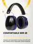 TradeSmart All-in-One Shooting Ear Protection - Comfort+ NRR 28 Earmuffs, Glasses & Earplugs with Carry Case