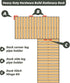Stationary Dock Connector Hinge Kit, Galvanized Floating Dock Hinge Kit with 1/4" Thickness Hardware Dock Brackets,