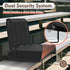 Strifuture 180Adjustable 600D Stadium Seats with Back Support - Backrest Stadium Seat with Steel Hook & Non - Slip