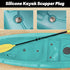 Small Kayak Scupper Plugs Kits - Drain Holes Stopper with Silicone Handle, Universal Kayak Plugs (8Pcs)