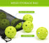 Bac-kitchen 16 Pack Plastic Baseballs - Hollow Softballs for Lightweight Batting Practice - Indoor/Outdoor Training