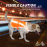 Reflective Dog Safety Vest for Medium Large Dogs, High Visibility Harness with Dog Bell for Hunting, Training & Cars