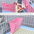 Set Rabbit Litter Box Bunny Potty Box Guinea Pig Hay Rack Feeder Rabbits Corner Litter Pan Potty Trainer Pet Toilet
