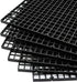ALEGI Plastic Egg Crate Aquarium Fish Tank Divider, 6pcs Black
