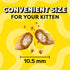 Temptations Kitten Crunchy and Soft Treats, Chicken and Dairy Flavor, 6.3 oz Pouch (Pack of 10)