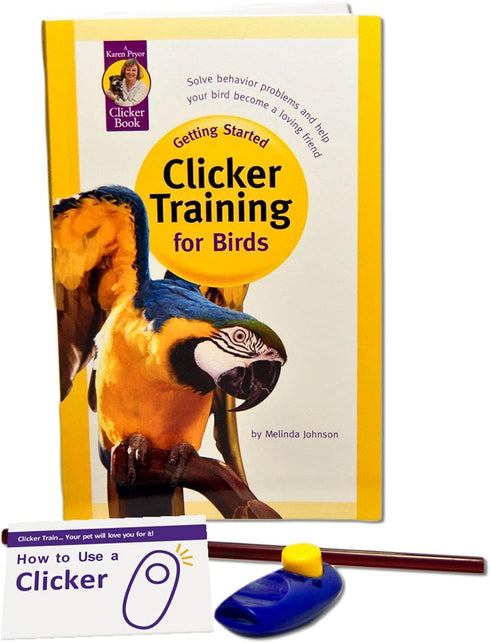 Getting Started: Clicker Training for Birds Kit by Karen Pryor