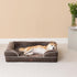 EHEYCIGA Orthopedic Dog Bed for Small Dogs, Waterproof Memory Foam Couch Bed with Sides, Non-Slip Bottom, Washable