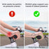 PRUNUS No-Slip Soft Rubber Bike Handlebar Grips - Universal for Bicycles, MTB, BMX, E-Bike, and City Commuter Bikes