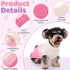 ASENKU Warm Dog Sweater for Small Medium Dogs,Pet Sweaters for Fall Winter Dog Clothing,Thicked Pullover Puppy Cat Turtleneck Sweater for Doggie Chihuahua Clothing