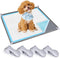 phepetroll Dog Pee Pad Holder, Dog Potty Tray Silicone Puppy Pad Holder Tray