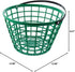 1pc Garneck Golf Basket bucket with handle Golfball Container with Handle accessories gadgets for kids holder driving